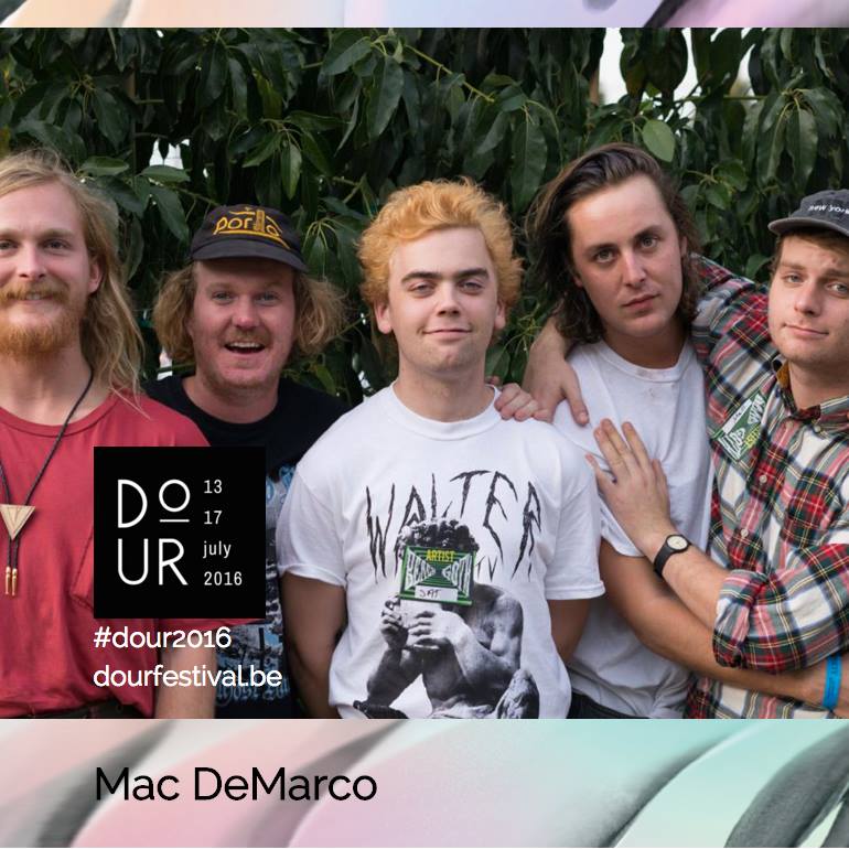 Mac DeMarco al Dour Festival 2016