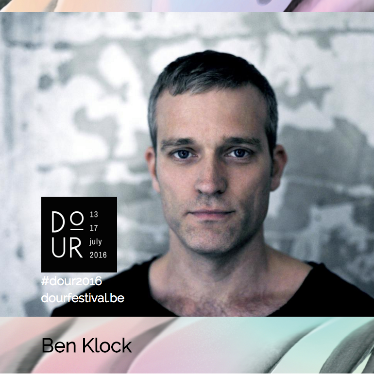 Ben Klock al Dour Festival 2016