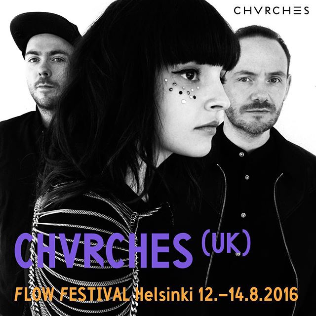 chvrches Flow Festival 2016