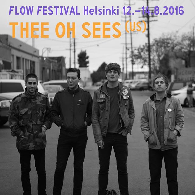 thee-oh-sees Flow Festival 2016
