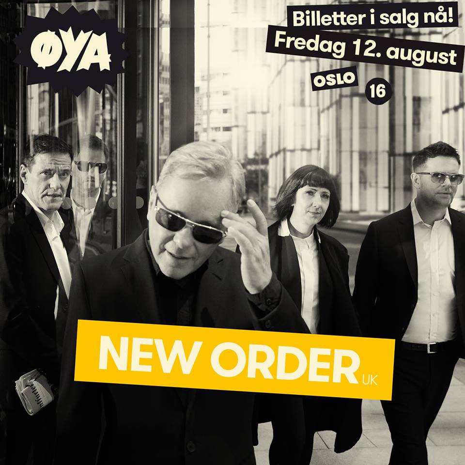 New Order al Øya 2016