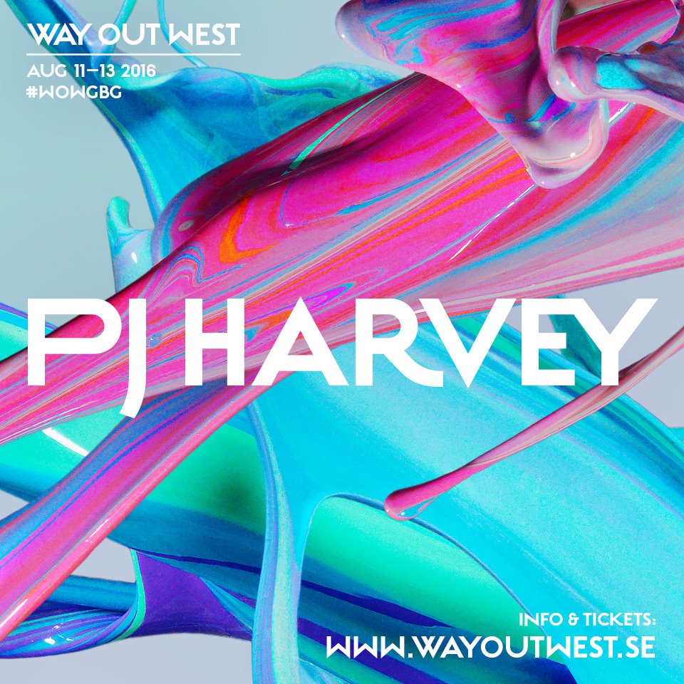 PJ Harvey al Way Out West 2016