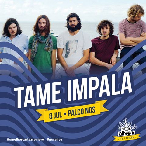 Tame Impala NOS Alive 2016