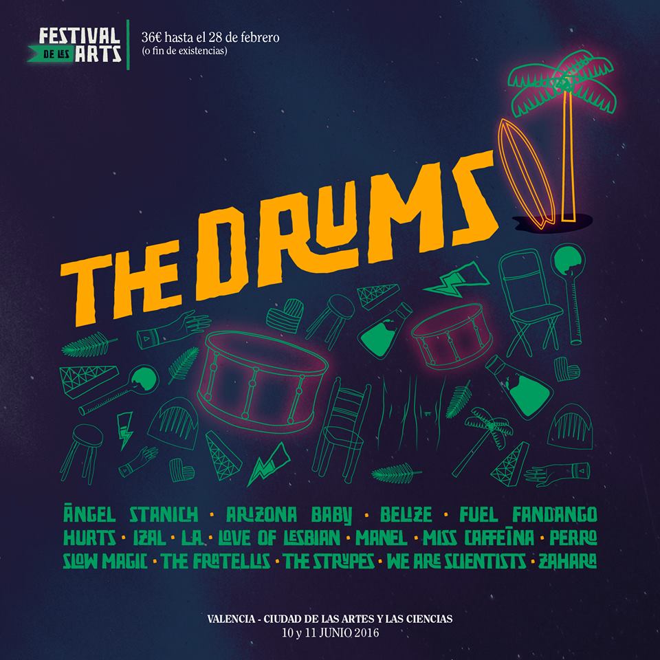The Drums, al Festival de les Arts 2016