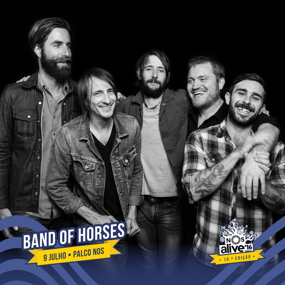 Band of Horses, al NOS Alive 2016