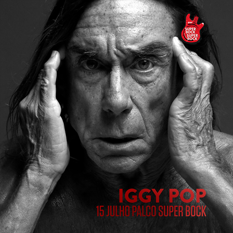 Iggy Pop, al Super Bock Super Rock 2016