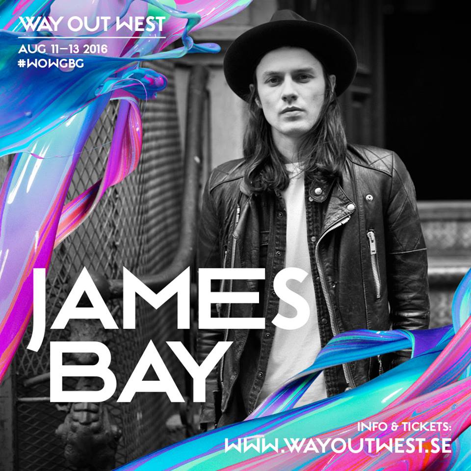 James Bay Way Out West 2016