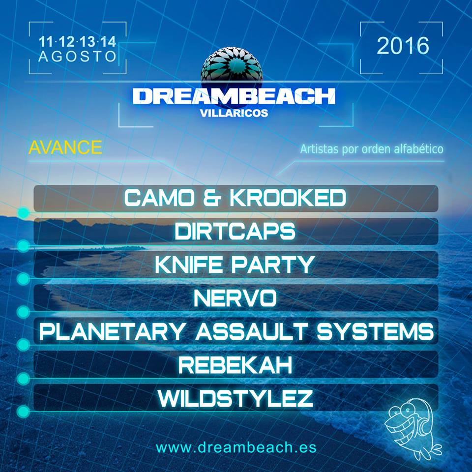 Nuevas confirmaciones del Dreambeach 2016
