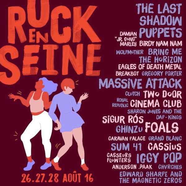 Primeros nombres para el Rock en Seine 2016