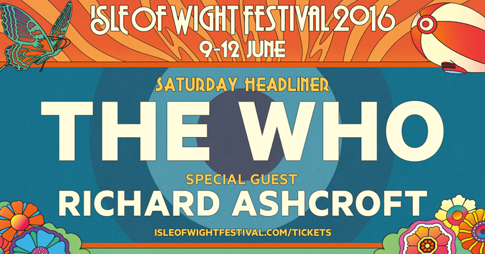 The Who y Richard Ashcroft al Isle of Wight 2016