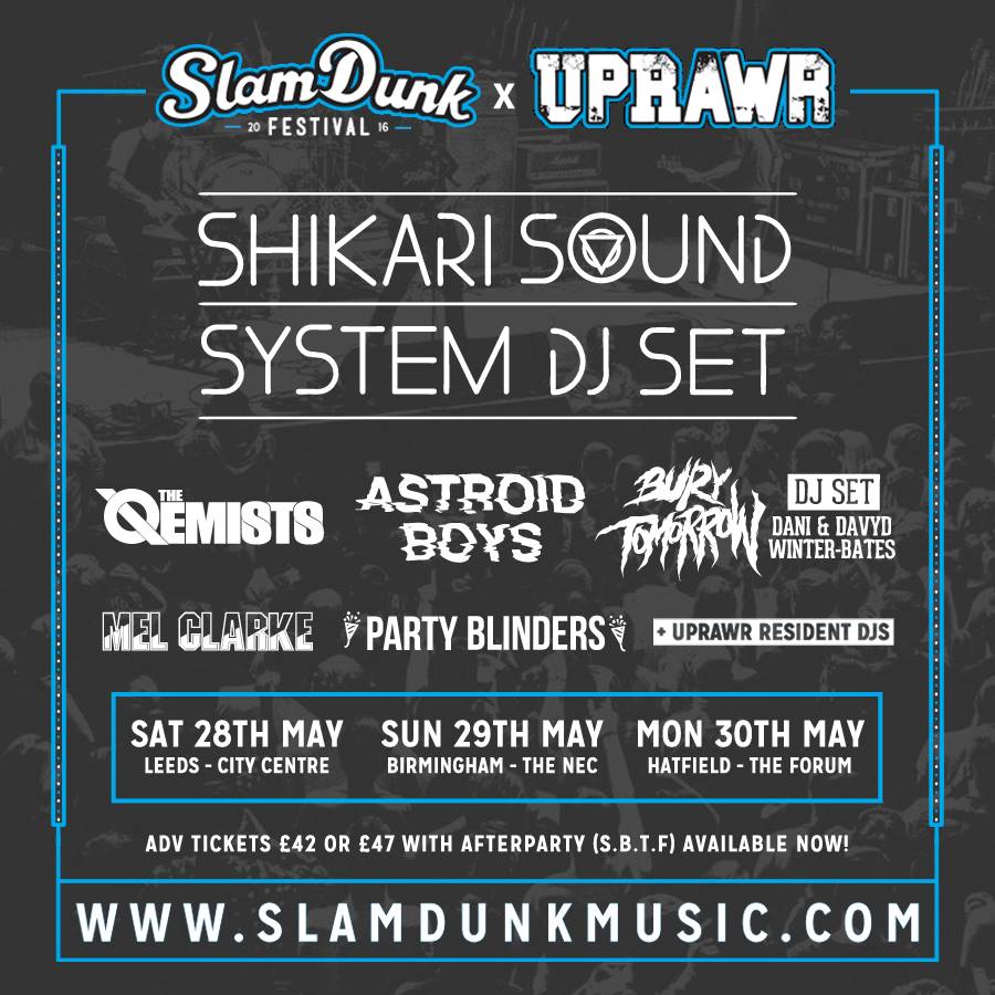 UPRAWR Stage Slam Dunk 2016