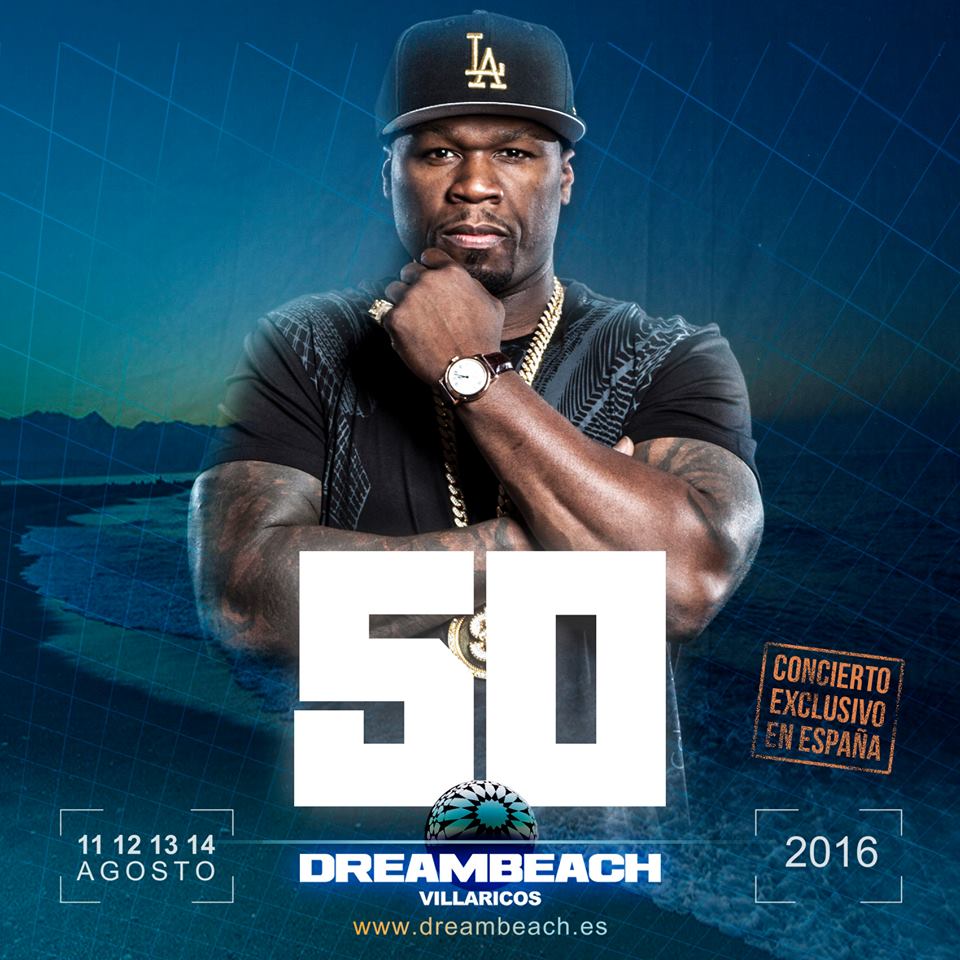 50 Cent, al Dreambeach 2016