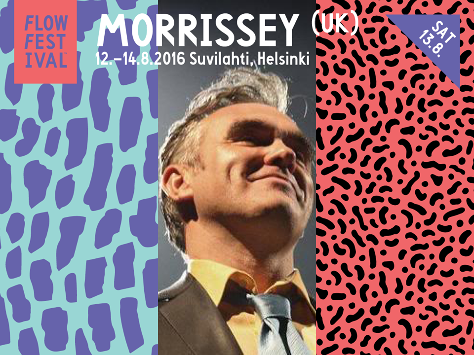Morrissey, al Flow Festival 2016