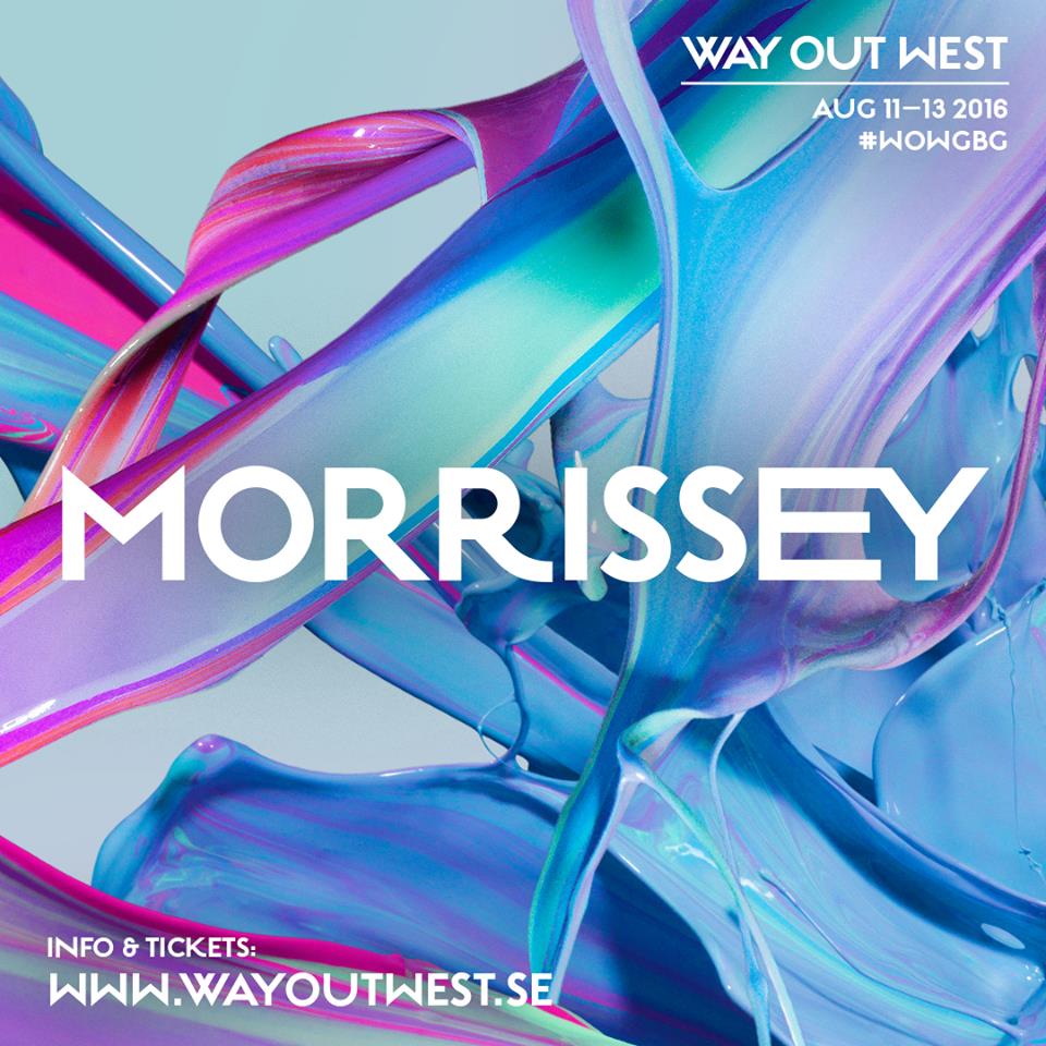 Morrissey, al Way Out West 2016